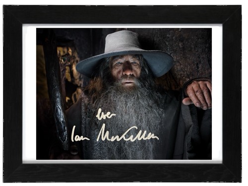 Ian mckellen signed autograph - ian,