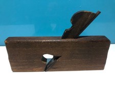 vintage wooden block plane 8"