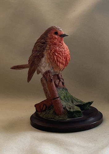 Red breasted robin figurine - ,