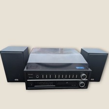 TEAC MC-D800 Bluetooth Turntable Hi-Fi Stereo System with Speakers CD/FM/AUX 
