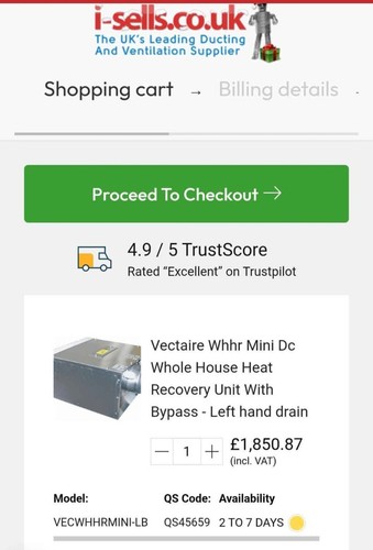 Vectaire whhr whole - vectaire, house