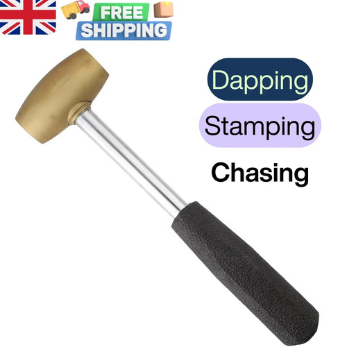 Jewelry brass mallet - brass, hammer