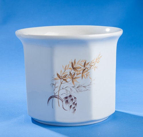 White ceramic decorative - white,
