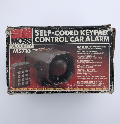 Moss ms710 classic - car, alarm
