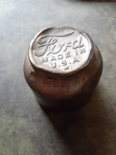 Antique ford brass model - ,