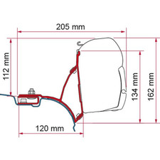 Fiamma t6 transporter - vw, t5/t6