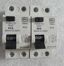 MK 7863s 7880s 63A 80A 30mA RCD