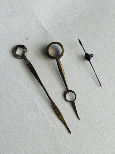 Fusee pocket watch hands - watch, full