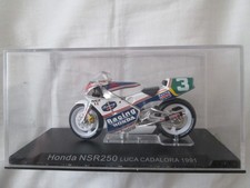 LUCA CADALORA HONDA NSR250 1991  1-24 SCALE MOTORCYCLE MODEL