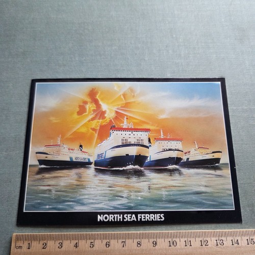 Vintage postcard north sea - vintage,