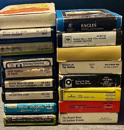 Vintage track cartridges - 8,