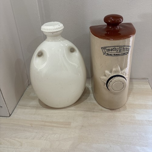 Vintage stoneware hot - , water
