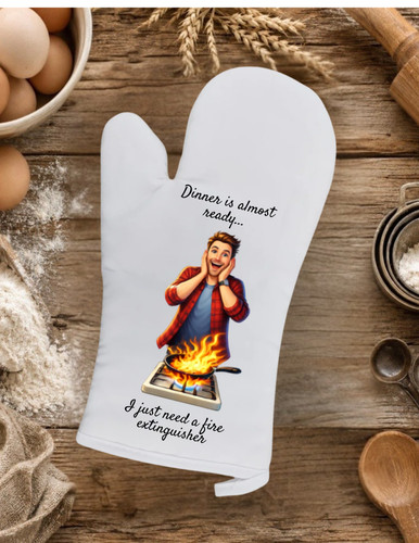 Funny kitchen oven glove - kitchen, /