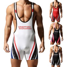 Men Sports Jumpsuit Wrestling