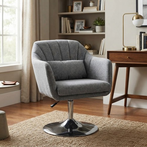 Elegant light grey swivel - light,