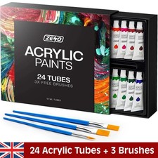 Acrylic Paint Set Tube 24 x