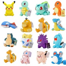 NEW Pokemon Plush Stuffed Doll Soft Toy Kids Cute Birthday Gifts UK~