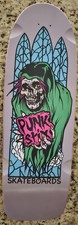 PUNK STIX Abrook Stained Glass Zorlac Skateboard SPOOF 10x30 Pig Shape