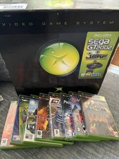 Original Microsoft Xbox Console, Boxed With Duke Controller & 10 Games
