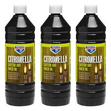 3x Bartoline Citron Lamp Oil