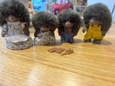 Sylvanian family Hedgehogs 4018
