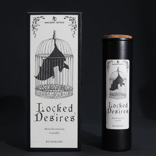 Ritual candle gothic scented - ritual,