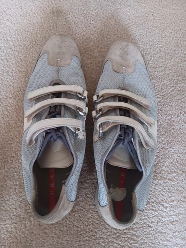 Prada vintage grey suede and - prada,