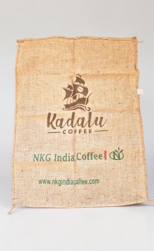 Vintage jute coffee sack india - vintage,
