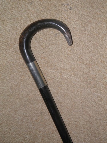 Antique walking stick cane - antique, w/