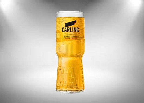 Full case carling half - of, 24