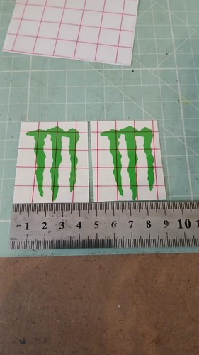Monster energy stickers decals - monster, stickers/decals