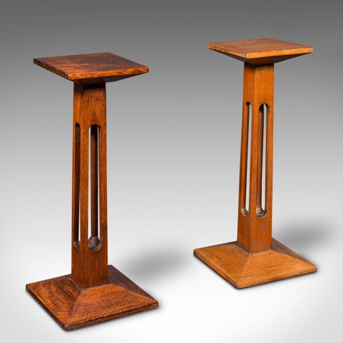 Pair antique statue - of,