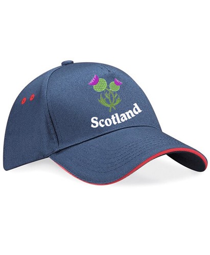 Scotland thistle embroidered - scotland,