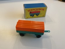 Matchbox , Mercedes Trailer, Model Is Mint ,Box Is Complete With A Little Wear