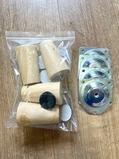 Set of 4 Small Wooden Legs