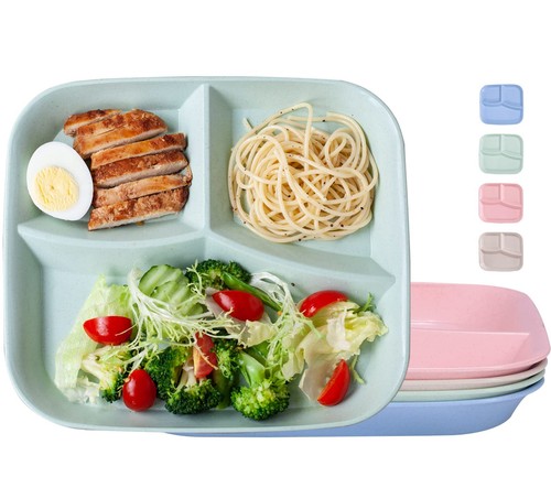 Orrdiffi divided dinner plates - divided,