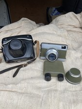 Vintage Carl Zeiss Jena Werra Camera Rare Green Colour with case 