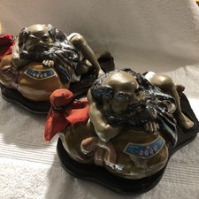 Pair of Vintage Chinese Chu