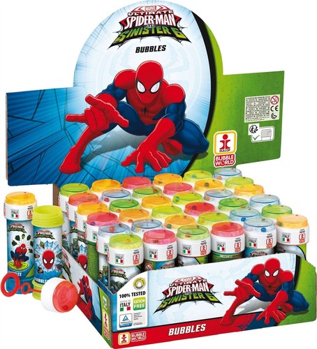 Spiderman bubble blowing tubs - spiderman,