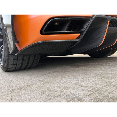 Carbon fibre rear diffuser - fibre,