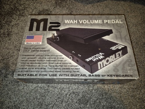 Morley wah volume pedal - morley,