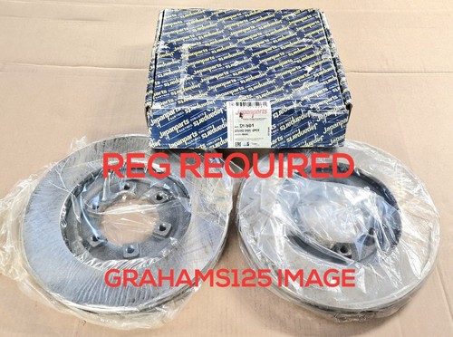 Brake discs front 254mm - brake, x2