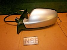 PEUGEOT 307 2003 NEARSIDE PASSENGER ELECTRIC DOOR MIRROR SILVER EZRC