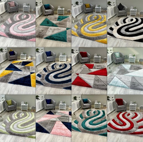 Shaggy rugs living area - living,