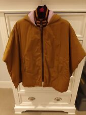 Zara Girls Mustard/Lilac Hooded Cape 11-12 years