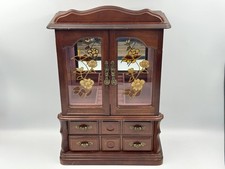 Wooden jewellery box armoire - wooden,