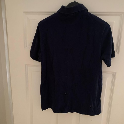 Lacoste boys navy polo shirt - navy,