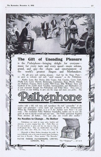 Pathephone the orpheus record - pathephone,