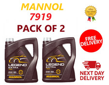 Mannol 7919 Legend Extra 0W-30 5L Fully Synthetic Longlife Engine Oil Pack of 2