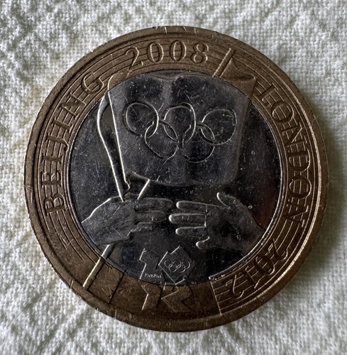 Olympic handover coin - olympic, £2